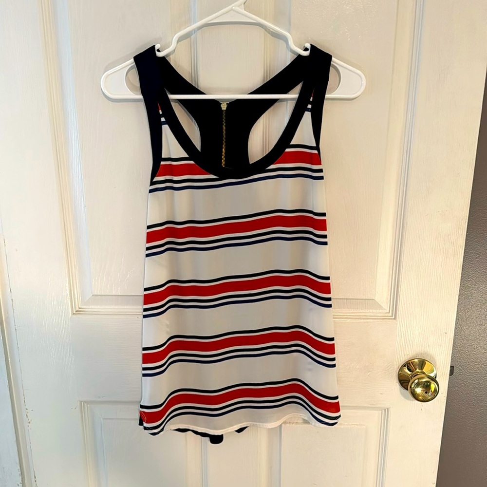 Express zipper back blouse size medium